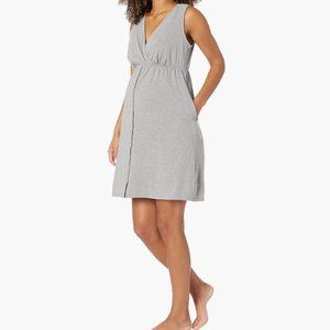 Motherhood Maternity Women's 3 in 1 Labor, Delivery, and Nursing Gown